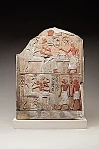 Stela of the Scribe Amenhotep by Unknown Artist
