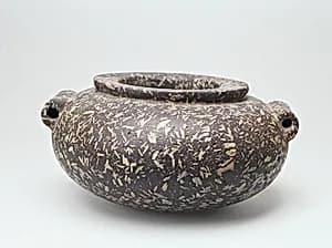 Stone Jar with Lug Handles by Unknown Artist
