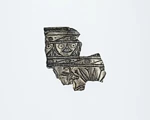 Strainer or vase fragment by Unknown Artist