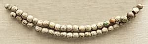 String of 17 Beads by Unknown Artist