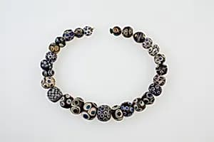 String of 27 Eye Beads by Unknown Artist
