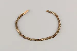 String of 61 spheroid beads by Unknown Artist