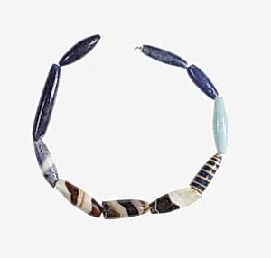 String of Barrel Beads by Unknown Artist