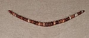 String of Carnelian Ball Beads by Unknown Artist