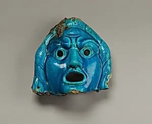 Theatrical mask for offering by Unknown Artist