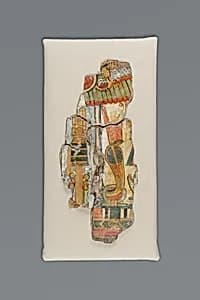 Three cartonnage fragments by Unknown Artist