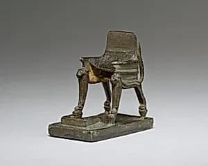 Throne for Statuette of a Deity by Unknown Artist