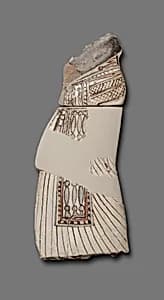 Tile Inlay of a Torso by Unknown Artist