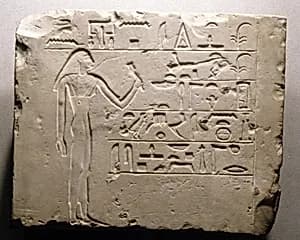 Tomb Stela of Hetepsi by Unknown Artist