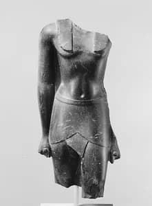 Torso of a king by Unknown Artist