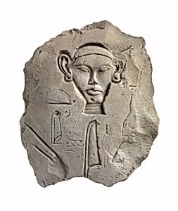 Trial piece with hieroglyphs by Unknown Artist