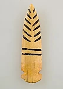 Tusk amulet by Unknown Artist