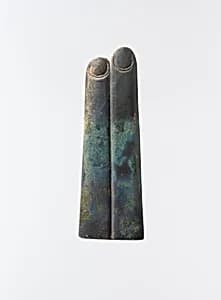 Two-finger amulet by Unknown Artist