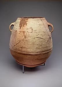 Two-handled globular jar by Unknown Artist