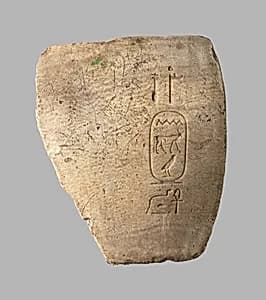 Vessel fragment, Necho by Unknown Artist