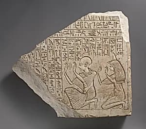Votive stela of Userhat by Unknown Artist