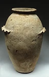 Wavy-handled ware jar by Unknown Artist