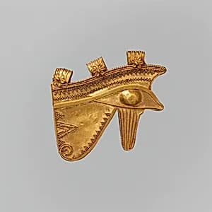 Wedjat Eye Amulet by Unknown Artist