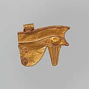 Wedjat Eye Amulet by Unknown Artist