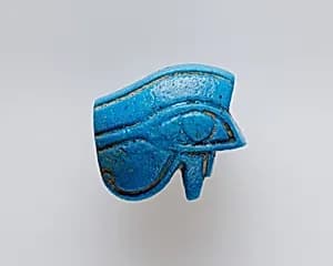 Wedjat Eye Amulet by Unknown Artist