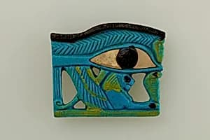 Wedjat Eye Amulet by Unknown Artist
