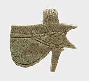 Wedjat eye amulet by Unknown Artist