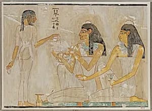 Women at a Banquet by Nina de Garis Davies
