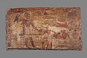 Writing board stela of Mentuhotep by Unknown Artist
