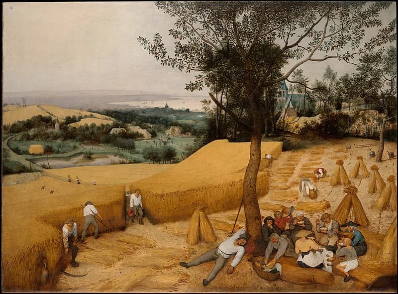 Renaissance — The Harvesters (1565) by Pieter Bruegel the Elder