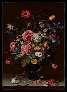 A Bouquet of Flowers by Clara Peeters