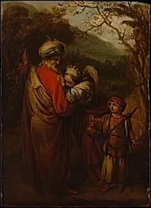 Abraham Dismissing Hagar and Ishmael by Barent Fabritius