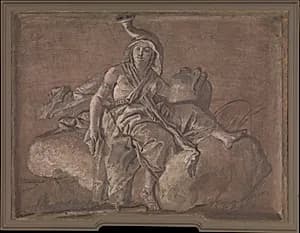Allegorical Figure Representing Africa