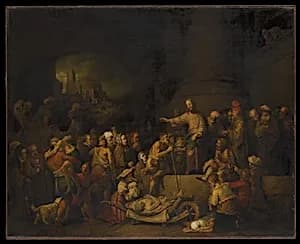 Christ Healing the Sick by Christian Wilhelm Ernst Dietrich