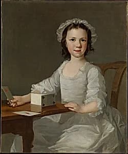 Girl Building a House of Cards