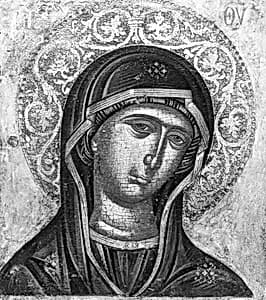 Head of the Virgin by Emmanuel Tzanès