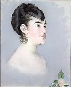 Mademoiselle Isabelle Lemonnier (1857–1926) by Edouard Manet