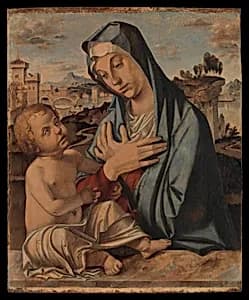 Madonna Adoring the Child