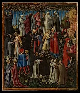 Paradise by Giovanni di Paolo (Giovanni di Paolo di Grazia)