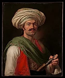 Portrait of a "Mamelouk" by Horace Vernet