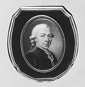 Portrait of a Man by Continental (possibly Swiss) Painter