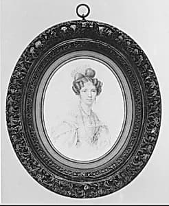 Portrait of a Woman by Continental Painter