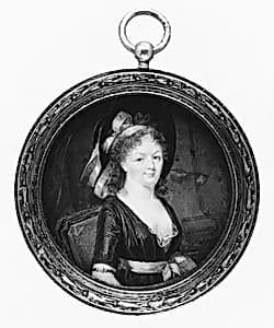 Portrait of a Woman by Augustin Dubourg