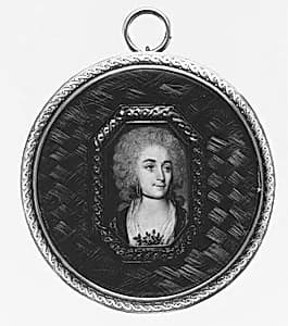 Portrait of a Woman by French Painter