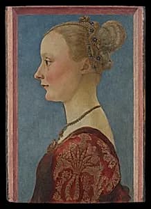 Portrait of a Woman by Piero del Pollaiuolo (Piero di Jacopo Benci)