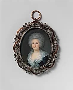 Portrait of a Woman by Villers