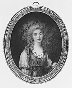 Portrait of a Young Woman by Peter Adolf Hall