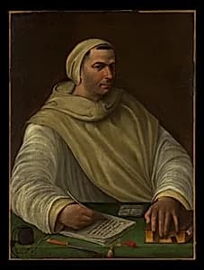 Portrait of an Olivetan Monk by Baldassare Tommaso Peruzzi