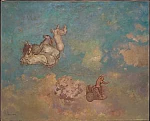 The Chariot of Apollo by Odilon Redon