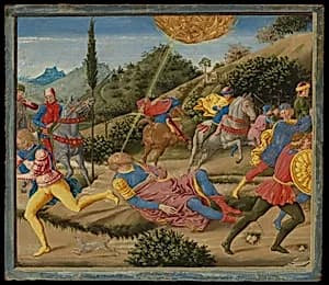 The Conversion of Saint Paul by Benozzo Gozzoli (Benozzo di Lese di Sandro)