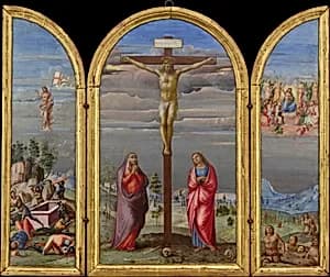 The Crucifixion by Francesco Granacci (Francesco di Andrea di Marco)